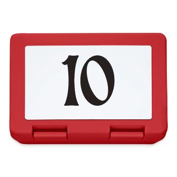 10 - Lunchbox - red - Front