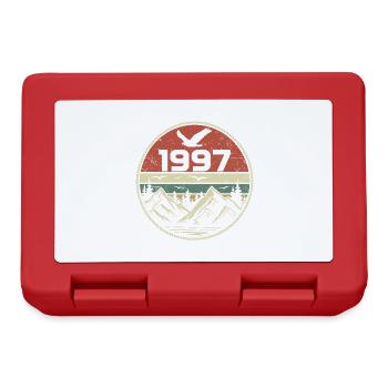 Vintage 1997 Classic 1997 Retro 1997 Gift 1997 - Lunchbox - red - Front