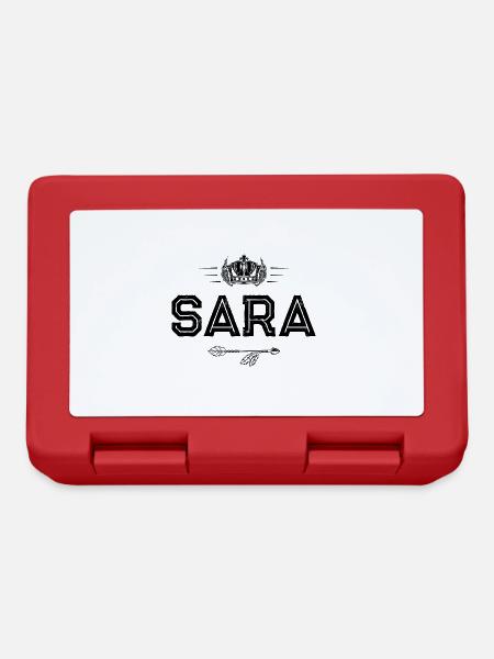 Sara - Brotdose - Rot