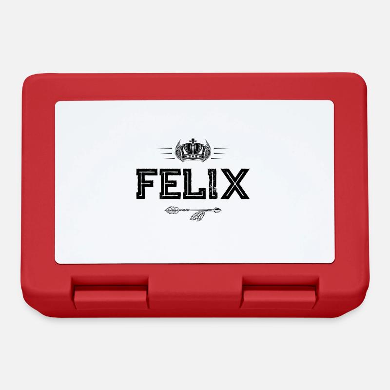 Felix - Brotdose - Rot