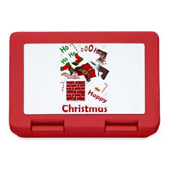 Noël - Boîte à goûter - rouge - Devant