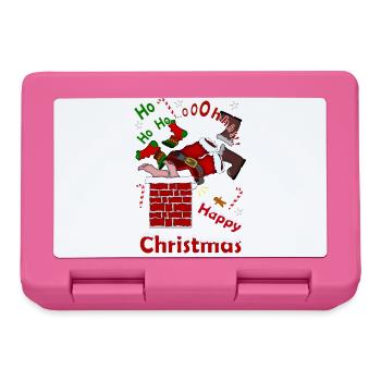 Weihnachten - Brotdose - Pink - Vorne