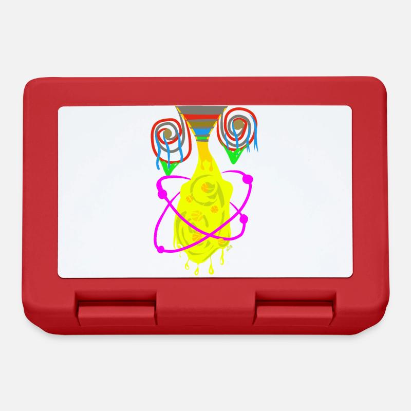 QuantumPhysical ALCHEMY - Lunchbox - red