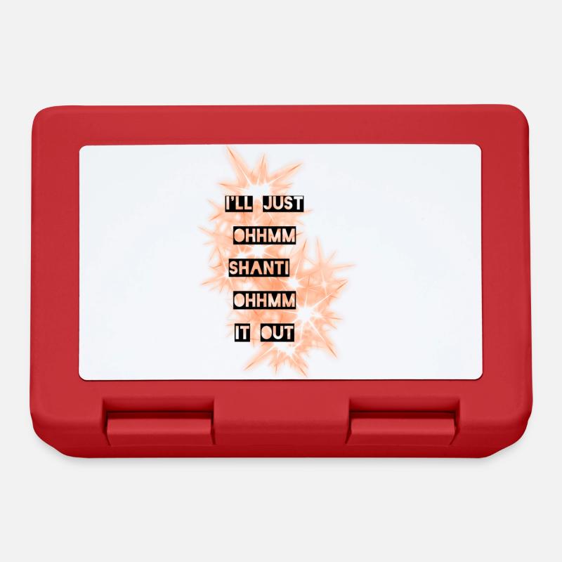Ohm - Brotdose - Rot