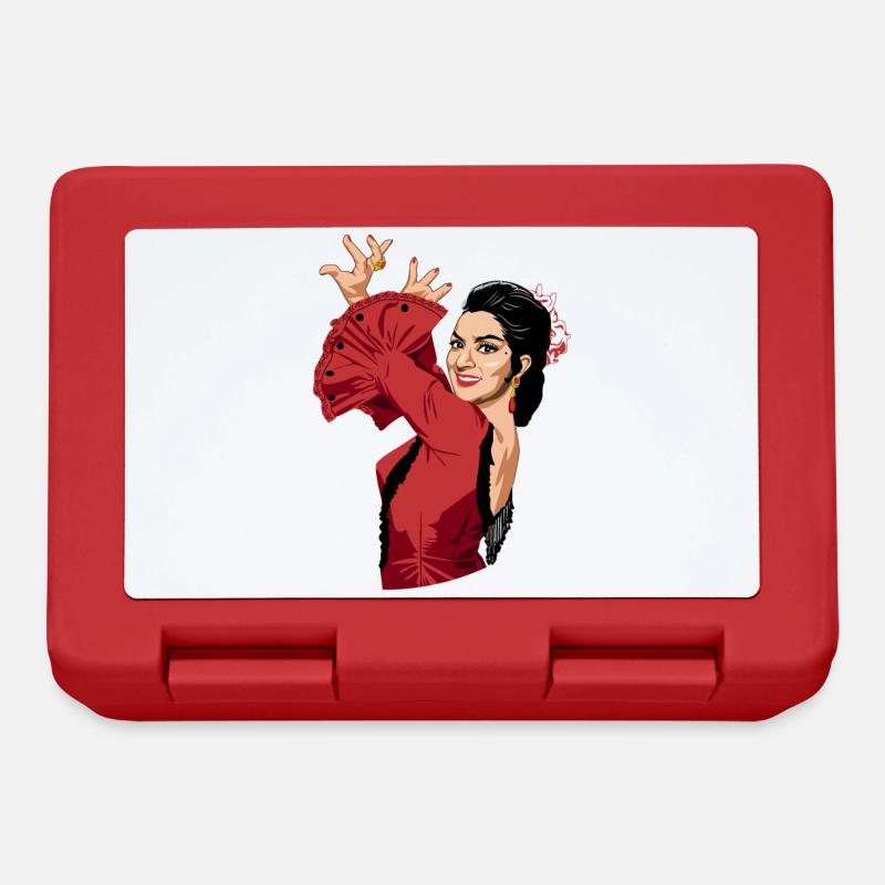 LOLA Flamenca - Boîte à goûter - rouge