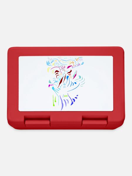 TRIBAL 30 05 - Lunchbox - red