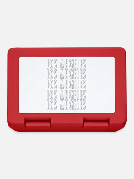los Angeles - Lunchbox - red