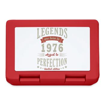 legend born in 1976 Birthday gift 47 years - Lunchbox - red - Front