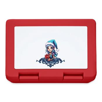 Cheerful Elf - Lunchbox - red - Front