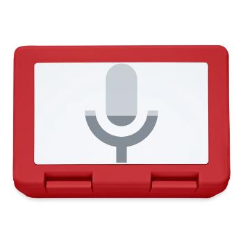 Microphone - Music Singer Karaoke Vocal Stage - Lunchbox - red - Front