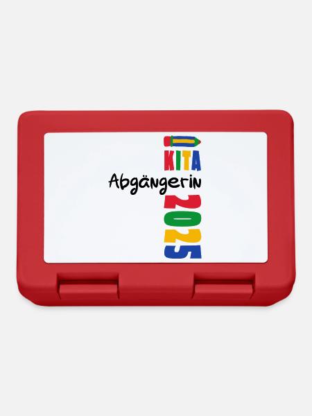 Daycare Leaver 2025 - Kindergarten Kiga Graduation - Lunchbox - red