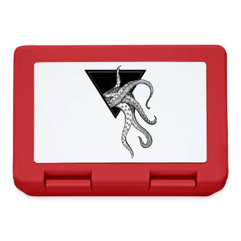 Octopus - Lunchbox - red - Front