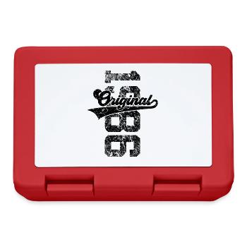 40TH BIRTHDAY ORIGINAL 1986 - Lunchbox - red - Front