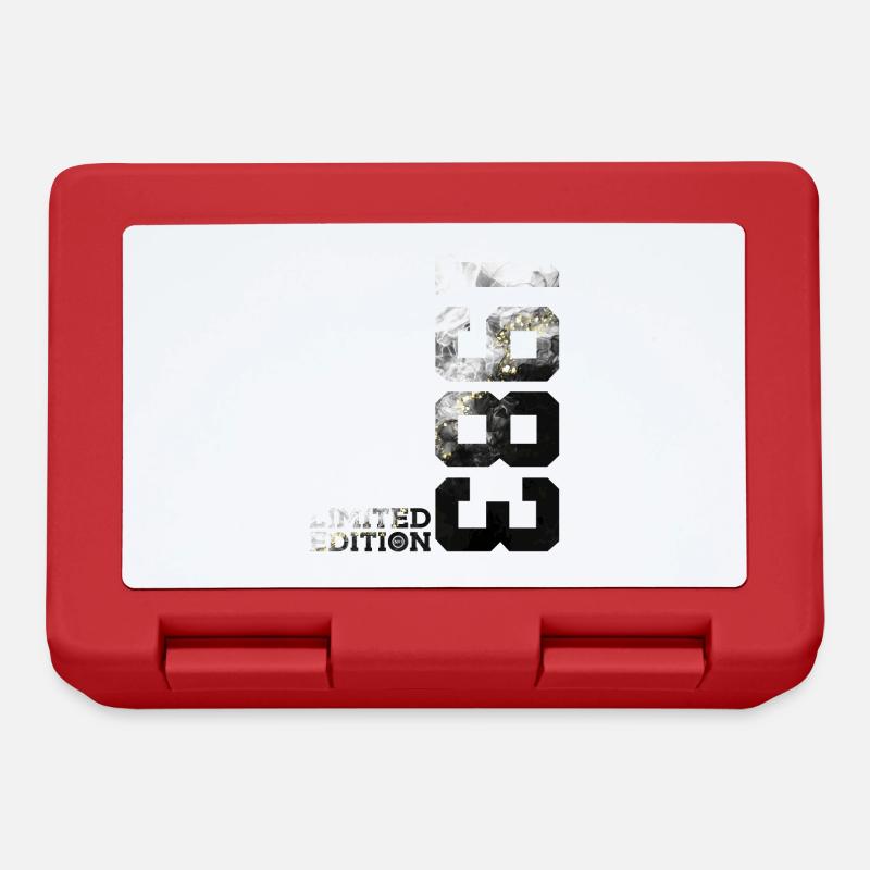 43E ANNIVERSAIRE 43 ANS ÉDITION LIMITÉE 1983 - Boîte à goûter - rouge