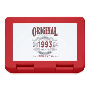 Born in 1993 Original 30 years birthday gift - Lunchbox - red - Front