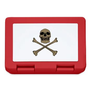 PIRATE FLAG II - Lunchbox - red - Front