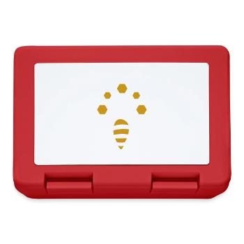 Penser aux abeilles Apiculteur de la faune - Boîte à goûter - rouge - Devant
