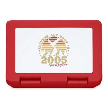 Vintage 2005 Vintage Cadeau Anniversaire Rétro - Boîte à goûter - rouge - Devant