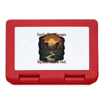 Santa Elena Canyon, Big Bend National Park - Lunchbox - red - Front