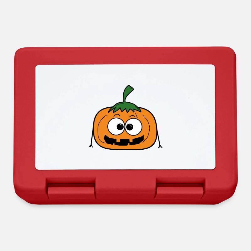 Pumpkin Halloween - Lunchbox - red