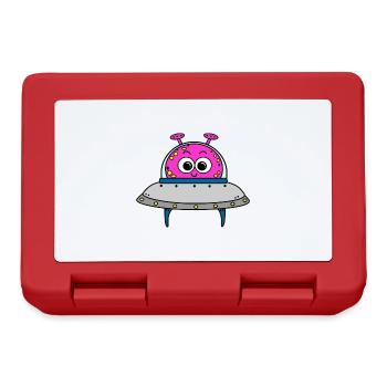 Alien - Brotdose - Rot - Vorne