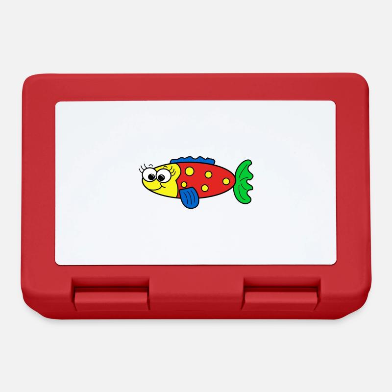Fish - Lunchbox - red