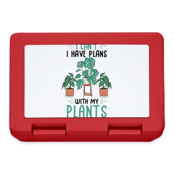 Hobby gardeners | gifts Houseplants Plants - Lunchbox - red - Front