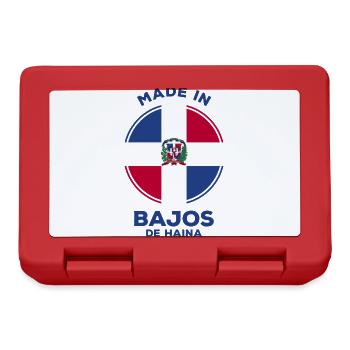 Bajos De Haina - Boîte à goûter - rouge - Devant