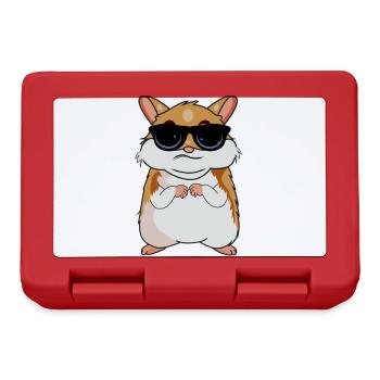 Hamster - Lunchbox - red - Front