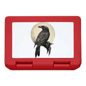 Raven - Lunchbox - red - Front