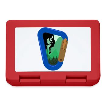 Mountain Climbing Bouldering - Lunchbox - red - Front