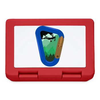 Bouldering Rock Climbing - Lunchbox - red - Front