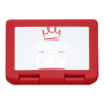 Bowling Crew - Lunchbox - red - Front