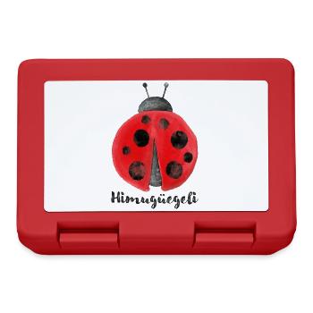 Himugüegeli - Brotdose - Rot - Vorne