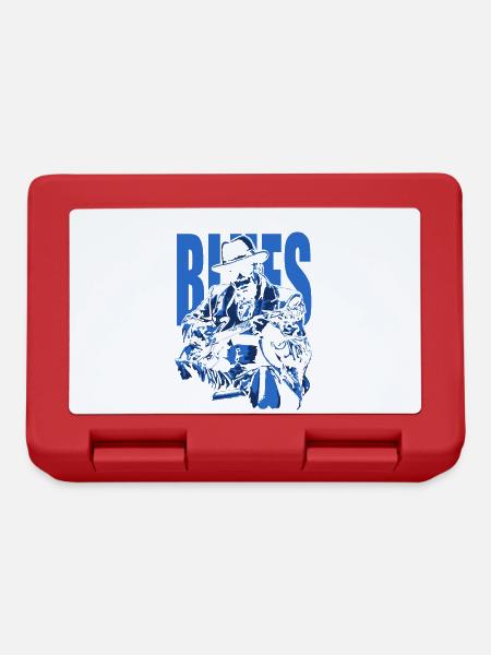 Ich habe den Blues - Brotdose - Rot