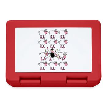 Black sheep - Lunchbox - red - Front