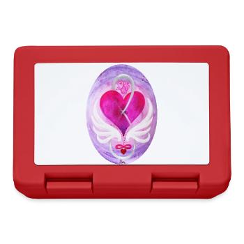 L'amour en équilibre - Sonja Ariel von Staden - Boîte à goûter - rouge - Devant