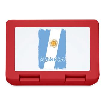Design grand-mère Argentine - Boîte à goûter - rouge - Devant