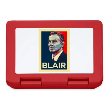 Tony Blair British Politics - Lunchbox - red - Front