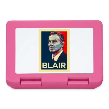 Tony Blair British Politics - Lunchbox - pink - Front