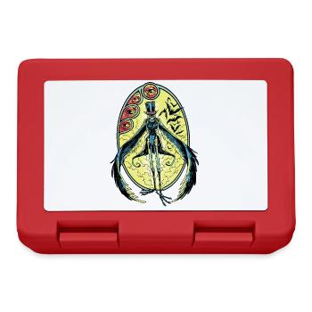 MR. SMART DARKNESS - Lunchbox - red - Front