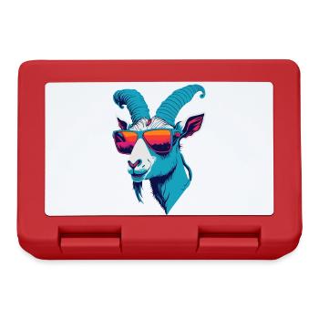 Rébellion des chèvres - Boîte à goûter - rouge - Devant