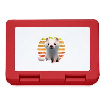 Ferret Mama - Lunchbox - red - Front