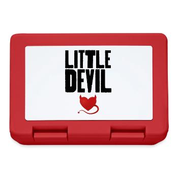 Petit Diable - Boîte à goûter - rouge - Devant