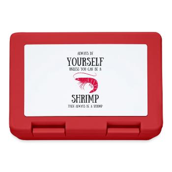 Shrimp Shrimp aquarium languste gift crab - Lunchbox - red - Front
