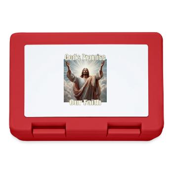 Jesus in the Divine Light - Lunchbox - red - Front
