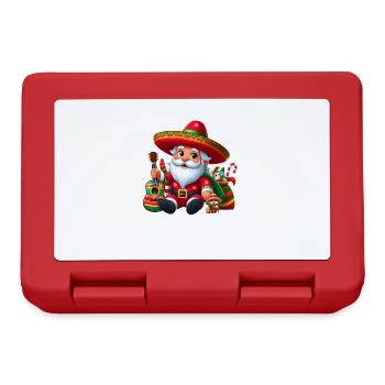 Père Noël du Cinco de Mayo - Boîte à goûter - rouge - Devant