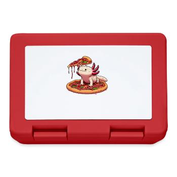 Pizza Party pour Axolotl - Boîte à goûter - rouge - Devant