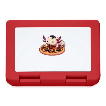 Pizza Party pour Axolotl - Boîte à goûter - rouge - Devant