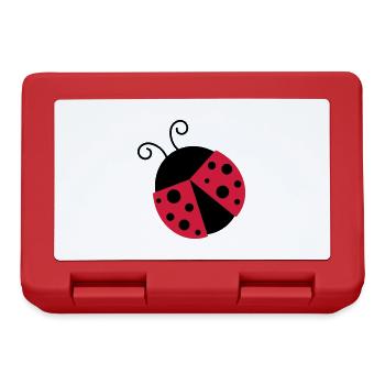 Little Ladybug Vector - Lunchbox - red - Front